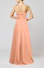 Cute A-line Asymmetric Neckline Sleeveless Chiffon Pleated Bridesmaid Dresses