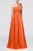 Cute A-line Asymmetric Neckline Sleeveless Chiffon Pleated Bridesmaid Dresses