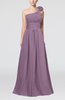 Cute A-line Asymmetric Neckline Sleeveless Chiffon Pleated Bridesmaid Dresses