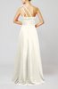 Cute A-line Asymmetric Neckline Sleeveless Chiffon Pleated Bridesmaid Dresses