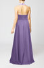 Elegant A-line Sleeveless Zip up Floor Length Evening Dresses