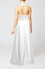 Elegant A-line Sleeveless Zip up Floor Length Evening Dresses
