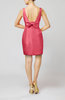 Plain Scoop Taffeta Mini Bow Bridesmaid Dresses