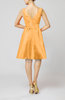 Modern A-line Sleeveless Zipper Ruching Bridesmaid Dresses