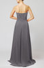 Simple A-line Sweetheart Sleeveless Brush Train Bridesmaid Dresses