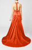 Modern Church A-line Backless Elastic Woven Satin Ruching Bridal Gowns