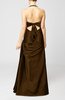 Mature A-line Sweetheart Backless Taffeta Paillette Evening Dresses