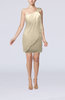 Modest Sheath Zip up Chiffon Short Ruching Club Dresses