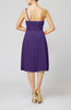 Romantic A-line Sleeveless Zipper Chiffon Tea Length Bridesmaid Dresses