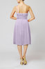 Romantic A-line Sleeveless Zipper Chiffon Tea Length Bridesmaid Dresses