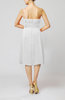 Romantic A-line Sleeveless Zipper Chiffon Tea Length Bridesmaid Dresses