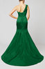 Gorgeous Outdoor Fit-n-Flare Asymmetric Neckline Sleeveless Zipper Appliques Bridal Gowns