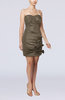Modern Column Sweetheart Taffeta Appliques Party Dresses