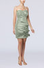 Modern Column Sweetheart Taffeta Appliques Party Dresses