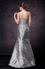 Modern Zip up Taffeta Brush Train Split-Front Evening Dresses