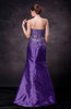 Modern Zip up Taffeta Brush Train Split-Front Evening Dresses