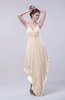 Classic A-line Sleeveless Zip up Chiffon Homecoming Dresses
