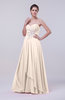 Classic A-line Sleeveless Backless Floor Length Evening Dresses
