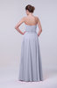 Classic A-line Sleeveless Backless Floor Length Evening Dresses