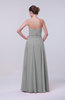 Classic A-line Sleeveless Backless Floor Length Evening Dresses