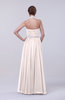 Elegant Column Halter Zip up Chiffon Prom Dresses