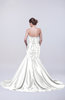Sexy Trumpet Sweetheart Taffeta Court Train Rhinestone Evening Dresses