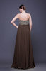 Casual Sweetheart Zip up Chiffon Paillette Evening Dresses