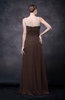 Romantic Illusion Backless Chiffon Flower Wedding Guest Dresses