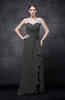 Romantic Illusion Backless Chiffon Flower Wedding Guest Dresses