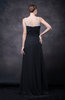 Romantic Illusion Backless Chiffon Flower Wedding Guest Dresses