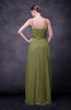 Romantic Sleeveless Zip up Chiffon Floor Length Flower Bridesmaid Dresses