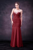 Sexy Sheath Sweetheart Sleeveless Floor Length Paillette Wedding Guest Dresses