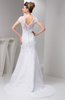 with Sleeves Bridal Gowns Lace Simple Full Figure Summer Spring Western