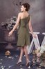 Chiffon Bridesmaid Dress One Shoulder Full Figure Informal Formal Modern