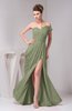 Chiffon Bridesmaid Dress Unique Destination Open Back Fall Backless Garden
