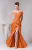 Chiffon Bridesmaid Dress Unique Destination Open Back Fall Backless Garden