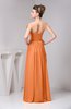 Chiffon Bridesmaid Dress Unique Destination Open Back Fall Backless Garden