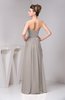 Chiffon Bridesmaid Dress Unique Destination Open Back Fall Backless Garden