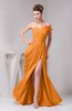 Chiffon Bridesmaid Dress Unique Destination Open Back Fall Backless Garden