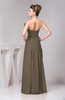 Chiffon Bridesmaid Dress Unique Destination Open Back Fall Backless Garden
