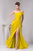 Chiffon Bridesmaid Dress Unique Destination Open Back Fall Backless Garden