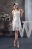 Lace Bridesmaid Dress Inexpensive Apple Tight Western Fall Simple Mini
