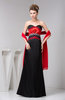 Inexpensive Prom Dress Long Backless Hourglass A line Sleeveless Modern