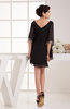 Summer Cocktail Dress with Sleeves Chic Winter Knee Length Unique Modern