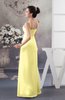 Chiffon Bridesmaid Dress Beach Elegant Casual Petite Simple Low Back A line