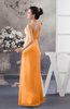Chiffon Bridesmaid Dress Beach Elegant Casual Petite Simple Low Back A line