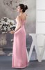 Chiffon Bridesmaid Dress Beach Elegant Casual Petite Simple Low Back A line