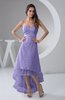Tea Length Bridesmaid Dress Inexpensive Sweetheart Chic Sparkly Tiered