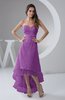 Tea Length Bridesmaid Dress Inexpensive Sweetheart Chic Sparkly Tiered
