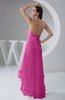 Tea Length Bridesmaid Dress Inexpensive Sweetheart Chic Sparkly Tiered
